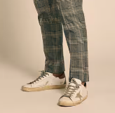 Super-Star homme avec étoile en toile vert olive