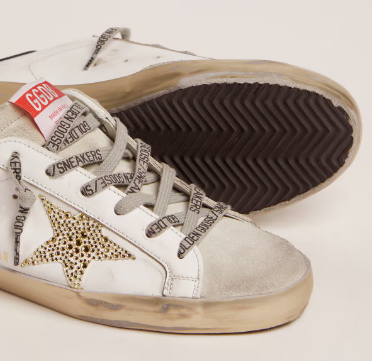 Super-Star LTD pour femme avec contrefort bleu et étoile en cristaux Swarovski